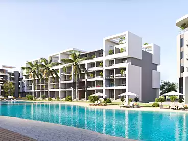 Apartments For sale in La Mora Resort, Hurghada Resorts, 62 sqm