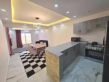 Furnished Apartment For rent in Neighbourhood 3, Third Zone - Hay El Ashgar, 170 sqm