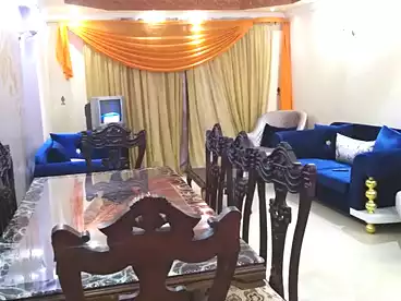 Furnished Apartment For rent in El Taawon, El Haram, 100 sqm