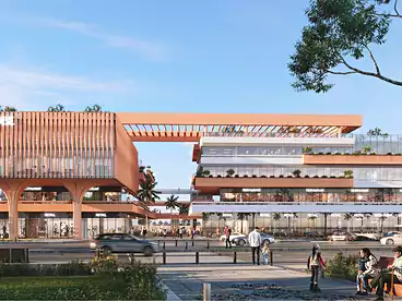 Offices For sale in Sea Gate Mall - Emarrak Development, New Mansoura City, 60 sqm