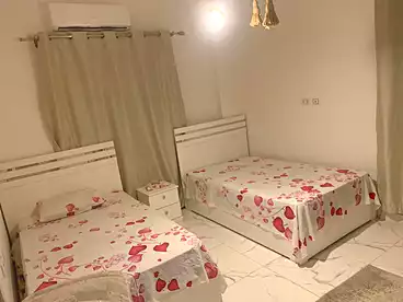 Furnished Apartment For rent in Seventh Neighborhood, El Sheikh Zayed, 180 sqm