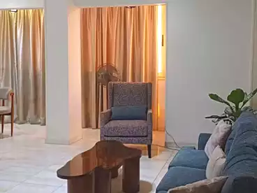 Furnished Apartment For rent in 5th Neighborhood, El Hadabah El Wosta, 120 sqm