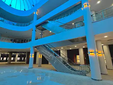 Shops For rent in Sixteenth Neighborhood, El Sheikh Zayed, 55 sqm