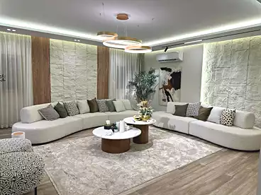 Furnished Apartment For rent in Mohammed Naguib Axis, New Cairo - 5th Settlement, 162 sqm