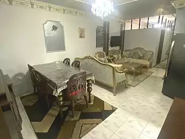 Furnished Apartment For rent in Syria St., Roshdy, 100 sqm