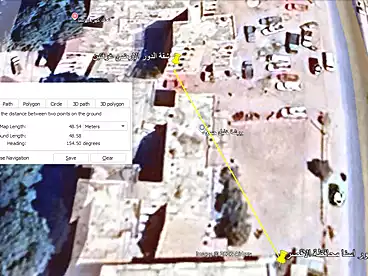 في مدينة إسنا، اسنا، 65 متر