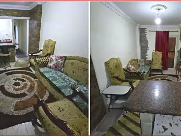 Furnished Apartment For sale in El-Gaish Rd St., Miami, 75 sqm