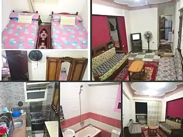 شقق مفروشة للإيجار في الهانوفيل، العجمي، 60 متر
