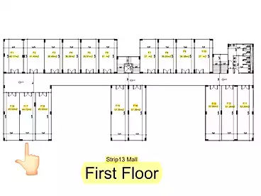 Shops For sale in Strip Mall 13 - Arkan, Compounds in Hadayek October, 44 sqm