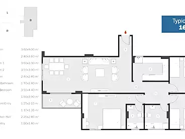 Properties For sale in Second Neighborhood, Bait El Watan, 162 sqm