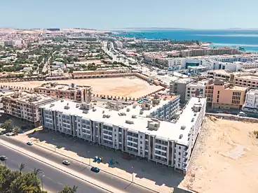 Apartments For sale in New El Kawther District, Hurghada Resorts, 131 sqm