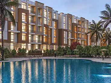 Apartment with Garden For sale in Address Home 2 Compound - Arkan, Compounds in Hadayek October, 122 sqm