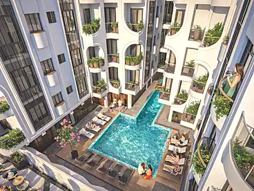 Apartments For sale in El Kawthar District, Red Sea, 66 sqm