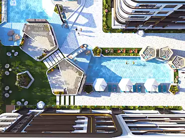 Apartments For sale in Iconic Resort - Emperor, Hurghada Resorts, 42 sqm