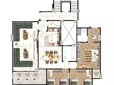 Apartments For sale in Other Neighborhoods In El Sheikh Zayed City, El Sheikh Zayed, 190 sqm