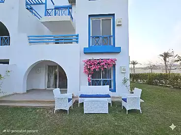 Chalet with Garden For rent in Mountain View Ras El Hikma Resort, North Coast Resorts, 132 sqm