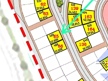 Residential Land For sale in Hay El Orchid, Bait El Watan, 488 sqm