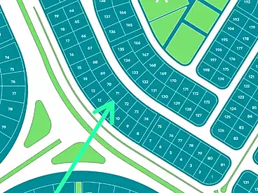 Residential Land For sale in Hay El Orchid, Bait El Watan, 478 sqm