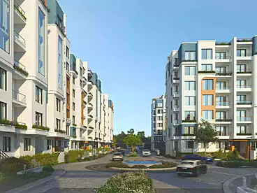 Apartments For sale in ORI Compound - Al Oula, Compounds in Sheikh Zayed, 100 sqm