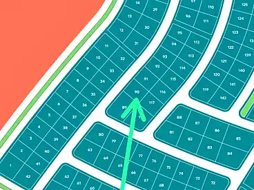 Residential Land For sale in Seventh Neighborhood, Bait El Watan, 733 sqm