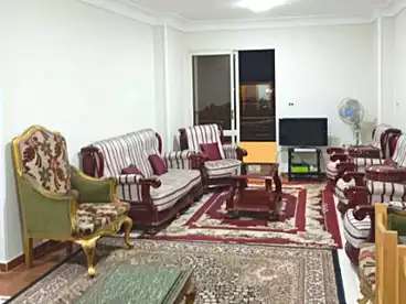 Furnished Apartment For rent in Gamal Abdel Nasser St., El Asafra, 120 sqm