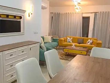 Furnished Apartment For rent in Fifth Square Compound - AlMarasem, Compounds in New Cairo, 156 sqm