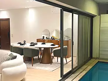 Furnished Apartment For rent in Lake View Residence - El Hazek, Compounds in New Cairo, 207 sqm