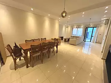Furnished Apartment For rent in The Courtyard - Sodic, Compounds in Sheikh Zayed, 154 sqm