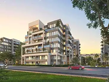 in Blue Tree Compound - Sky Abu Dhabi, Compounds in New Cairo, 115 sqm