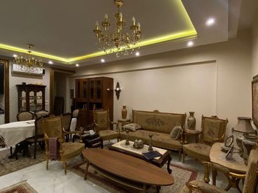 شقة بحديقة Extra super lux For sale in The First Area - Lotus North