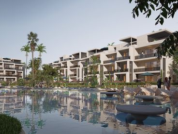 Extra Super Lux 1-Bedroom Apartment for Sale in Magawish Resort, Hurghada للبيع