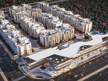 شقة181م للبيع بمقدم 15% وقسط علي خمس سنينفي كمباوند ادريس هوم 1 MM